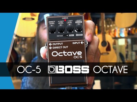 Introducing: The Boss OC5 Octave Pedal