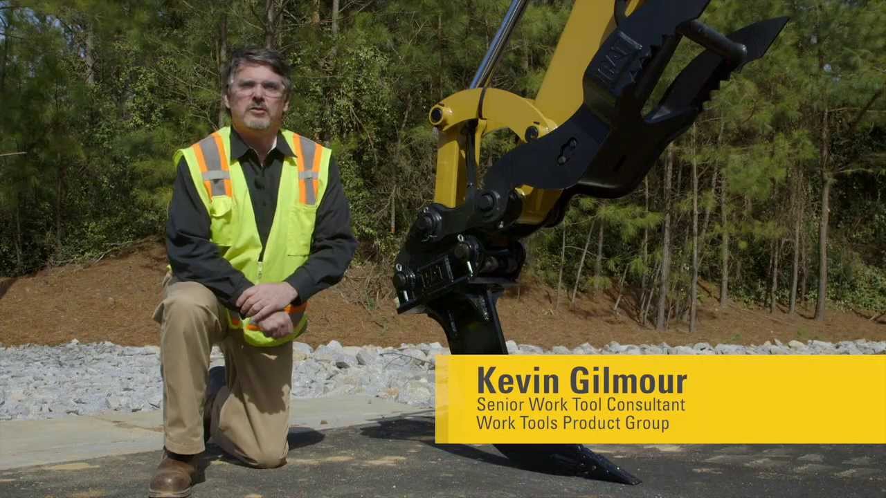 Cat® Ripper Attachment for Mini Excavators Overview