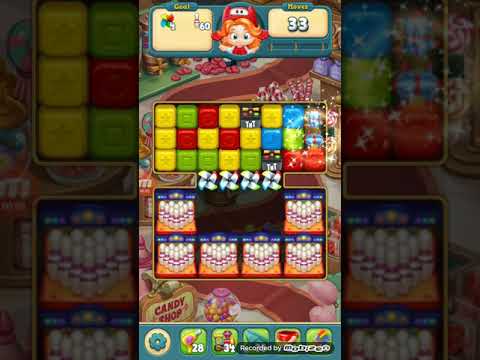 Toyblast game LEVEL 2128 very interesting and funny game 2019