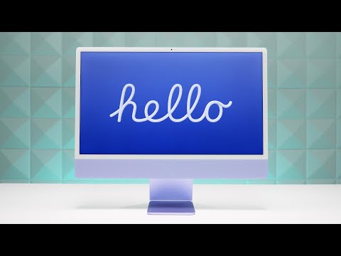 Apple M1 iMac Review! A Portable Desktop + Easter Eggs!