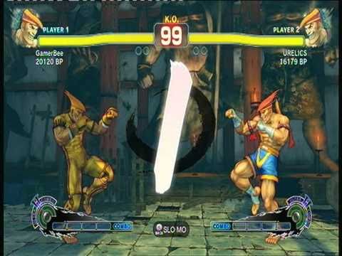GamerBee (Adon) v Urelics (Adon) Super Street Fighter 4 Match