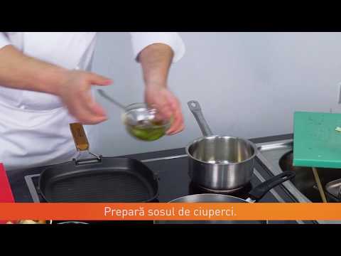 Muschi de vita cu sos de ciuperci, Chef Arpad Bran