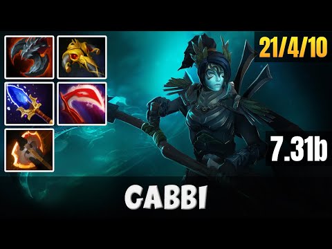 Gabbi play Phantom Assassin DOTA 2 Gameplay | 7.31b | Dota 2 Pro Gameplay