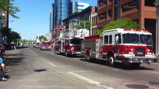 preview picture of video 'Loudest Part of 2014 Kalamazoo Memorial Day Parade'