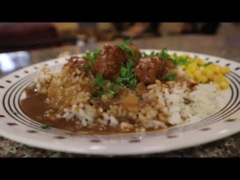 Easy Meatball Stew, Cajun Style
