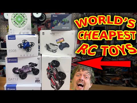 World's Cheapest RC Cars n Drones - how bad or good can they be?