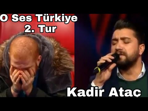 Kadir Ataç O ses Türkiye 2.Tur performansı. Saygılarımla
