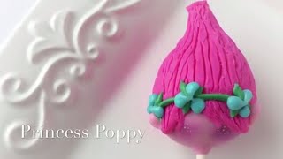 How to make a Princess Poppy cake pop