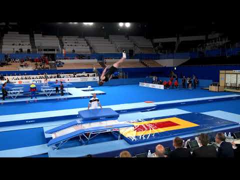 PHILLIPS Scott (NZL) M - 2019 Trampoline Worlds, Tokyo (JPN) - Qualification Double Mini R2