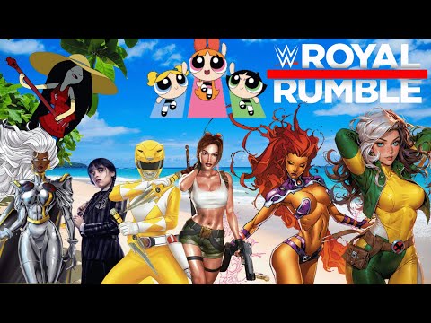 WWE 2k23 Female Fantasy Royal Rumble