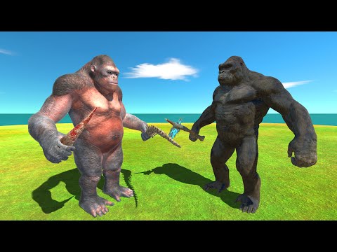 Goro The Giant Evolution vs King Kong - ARBS