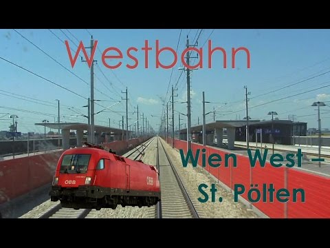 🇦🇹 Führerstandsmitfahrt RAILJET - Westbahn Wien - St. Pölten mit 230km/h - High Speed Train Cab Ride