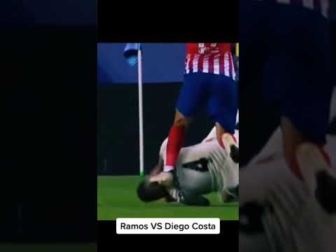 Ramos Vs Diego Costa😤😳