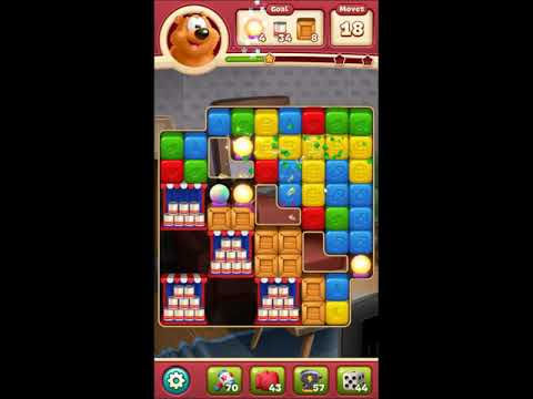 Toon Blast Level 2886 - NO BOOSTERS 🐻🐺🐱 | SKILLGAMING ✔️