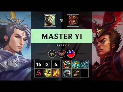 Master Yi Jungle vs Jarvan IV - TW Grandmaster Patch 25.18