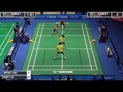 2017 Malaysia Masters R16 XD ADITHA Fathkul LAILI vs GOH Soon Huat Jemie LAI