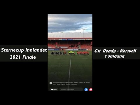 Stjerne Cup Innlandet 2021 Finale / G11 Ready - Korsvoll 1 omgang