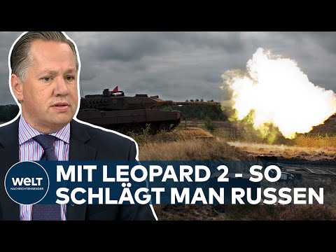 UKRAINE-KRIEG: Angst vor Eskalation - Das könnte der Leopard 2 gegen Russen bewirken | WELT Analyse