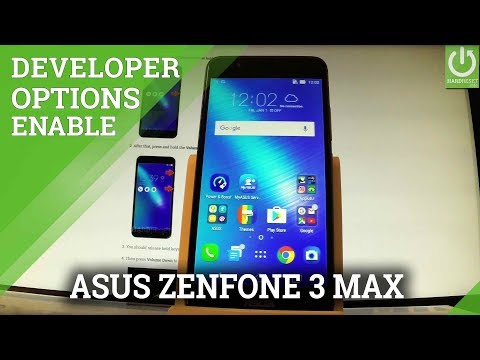 Enable Developer Options in ASUS ZenFone 3 Max - USB Debugging