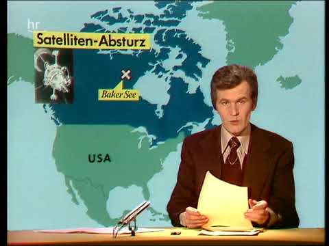 ARD Tagesschau vom 28.01.1978 - Kosmos Absturz