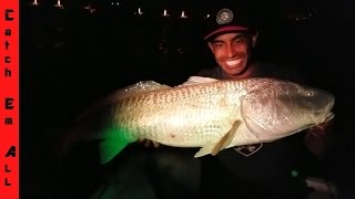 THE REDFISH RIVER DRAGON!! Sebastian inlet
