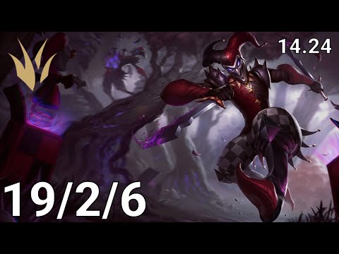 Shaco Jungle vs Kindred - EUW diamond | Patch 14.24