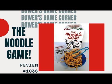 Bower's Game Corner: The Noodle Game Review