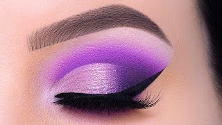 Step-by-Step Purple Cut Crease Makeup Look Tutorial