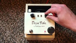 Video thumbnail for Fulltone Mini DejaVibe Vibrato/Chorus by Pedal of the Day
