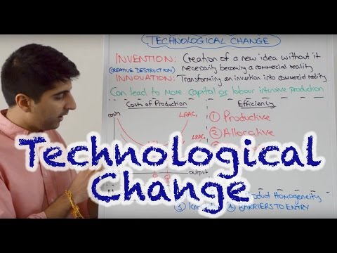 Y2 34) Technological Change - Invention, Innovation, Efficiency, Barriers to Entry