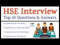 Top 40 Fire Safety Interview Questions Answers Fire Electrical Confined Space PPE Interview Q A