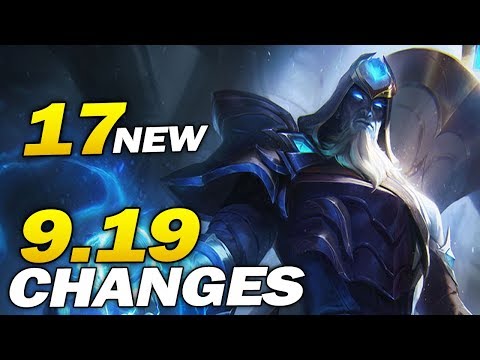 17 MORE NEW Changes coming soon in Patch 9.19 for WORLDS (26 total changes)
