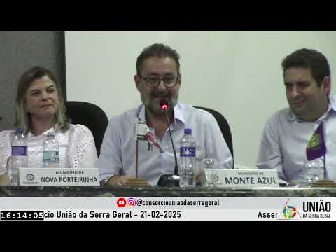 Assembleia Itinerante do Consórcio União da Serra Geral em Serranópolis de Minas