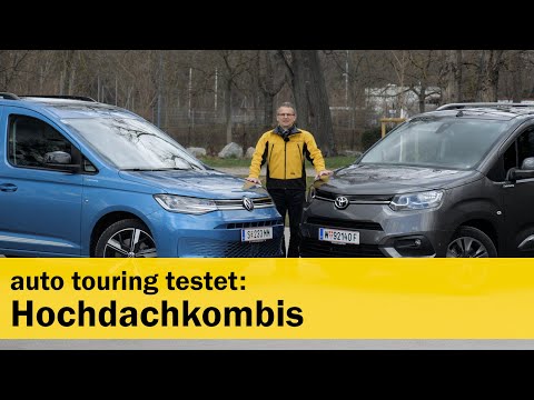 Test drive: VW Caddy & Toyota Proace City Verso | ÖAMTC auto touring