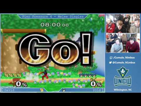 Pier Pressure 4 Singles (W) - David (Fox) Vs. YOld (Marth)