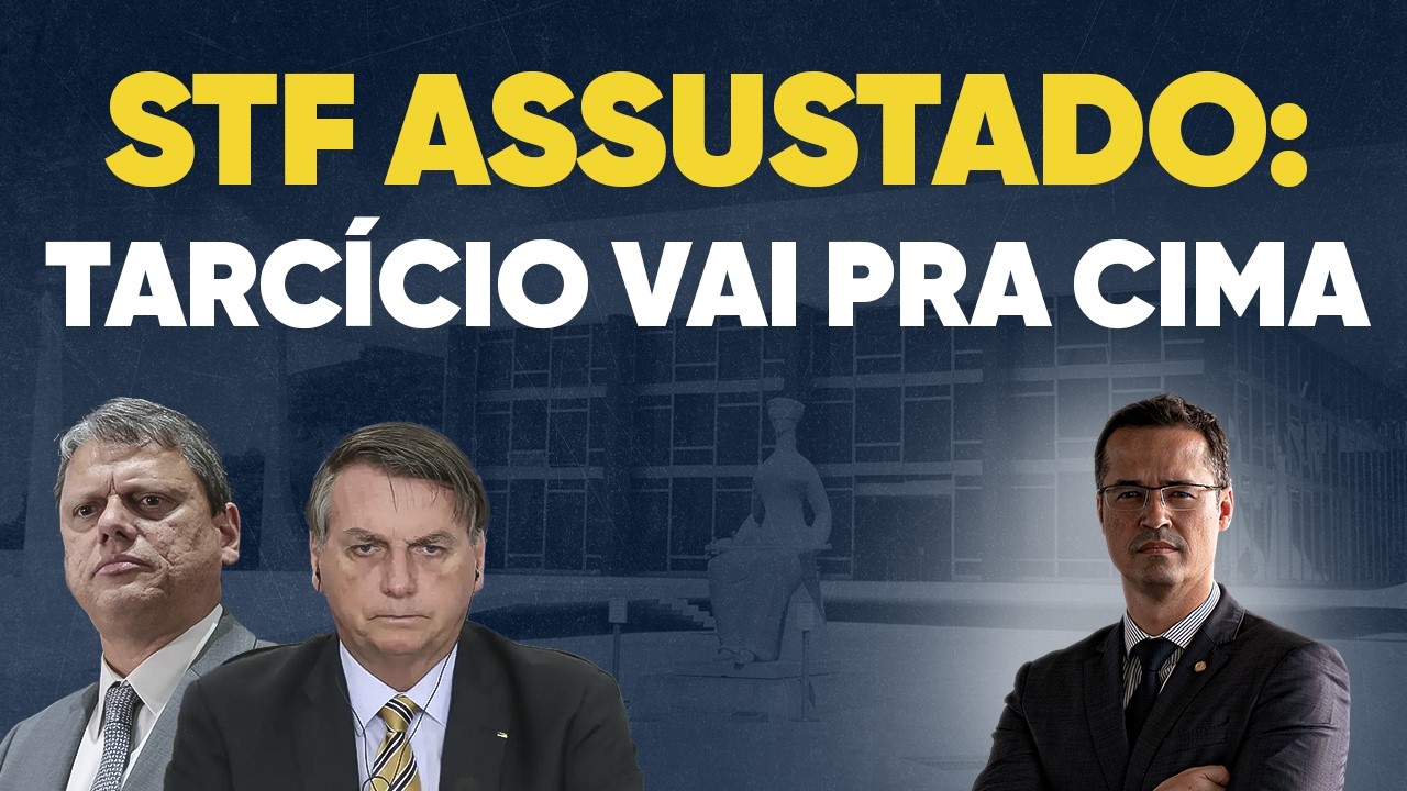 Tarcísio vai pra cima do STF e assusta ministros! STF tornará ele inelegível?