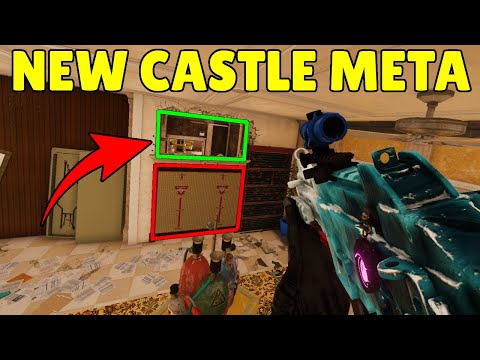 *New* BEST Castle Trick To Counter Lobby Push! - Rainbow Six Siege