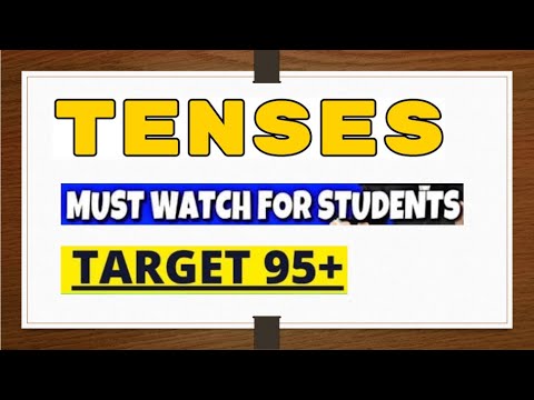 Learn ALL TENSES Easily in 30 Minutes - Present, Past, Future | Simple, Continuous, Perfect #tenses