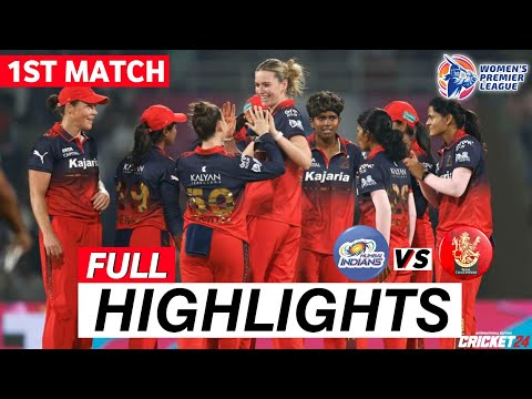 MI vs RCB 1st Match WPL 2026 Highlights | Women IPL Highlights 2026 | Cricket WPL 2026 highlights