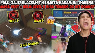 Download lagu PALU MERESAHKAN! BLACK LIST SENJATA HARAM INI GARENA😱 VEST   HELM LEVEL 5 BISA TEMBUS 2X HIT DOANG!? mp3