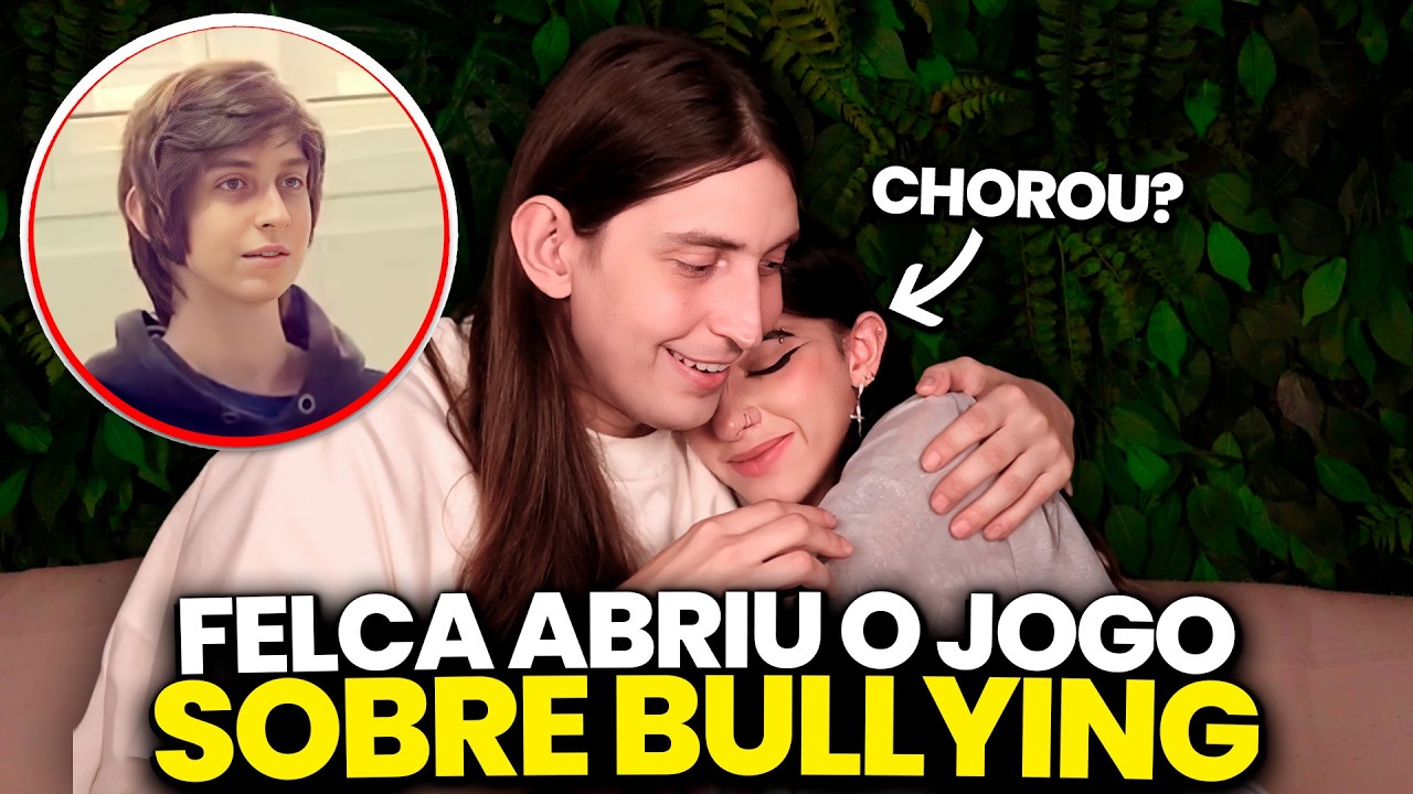 Felca fala abertamente sobre o bullying e isolamento