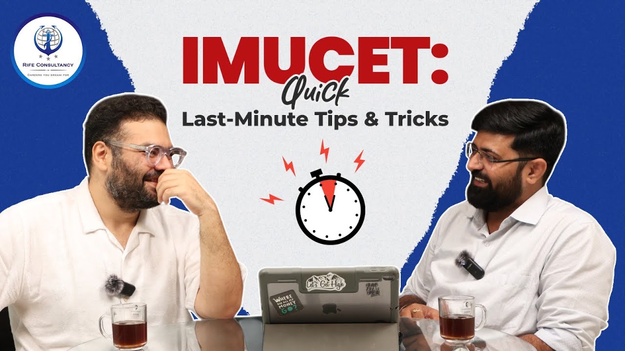 IMUCET Quick Guide | IMUCET 2025 Tips | How to clear IMUCET? | IMUCET Expert Tips | IMUCET Exam Tips