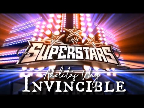 2009-2014: WWE Superstars 1st Theme "Invincible" by: Adelitas Way (TV Edit) ᴴᴰ