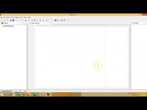 falcon c++ programming hello world tutorial