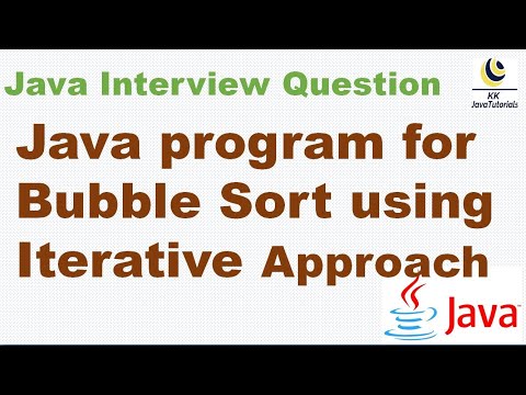 Java Program For Bubble Sort Using Iterative Approach How To Improve Bubble Sort In Java