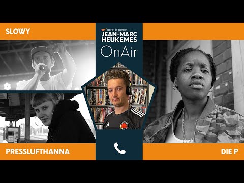 Die P, Presslufthanna und Slowy im Interview mit Jean-Marc Heukemes OnAir - presented by recordJet