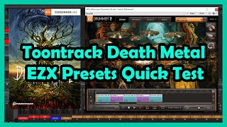 Video thumbnail for Toontrack Death Metal EZX Presets Quick Test by thisisme PH