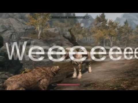 TES V - Skyrim Compilation of Funny Moments and Glitches
