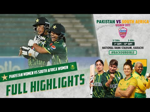 Full Highlights | Pakistan Women vs South Africa Women | 1st T20I 2023 | PCB | M3D1L