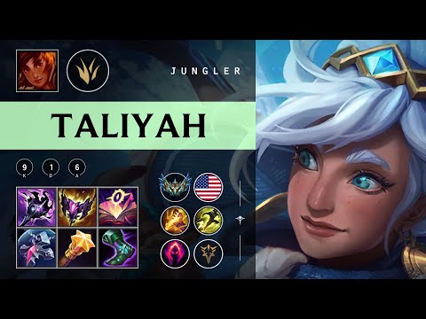 Taliyah Jungle vs Ekko - NA Challenger Patch 25.24